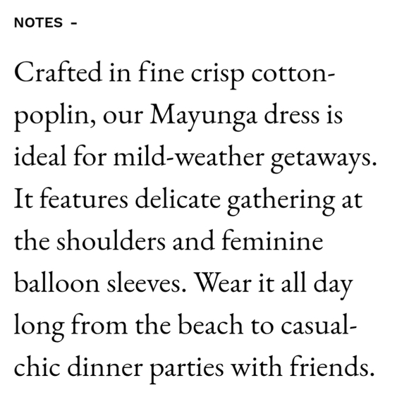 SU PARIS Mayunga Balloon sleeves dress in black cotton-poplin - Picture 3 of 7